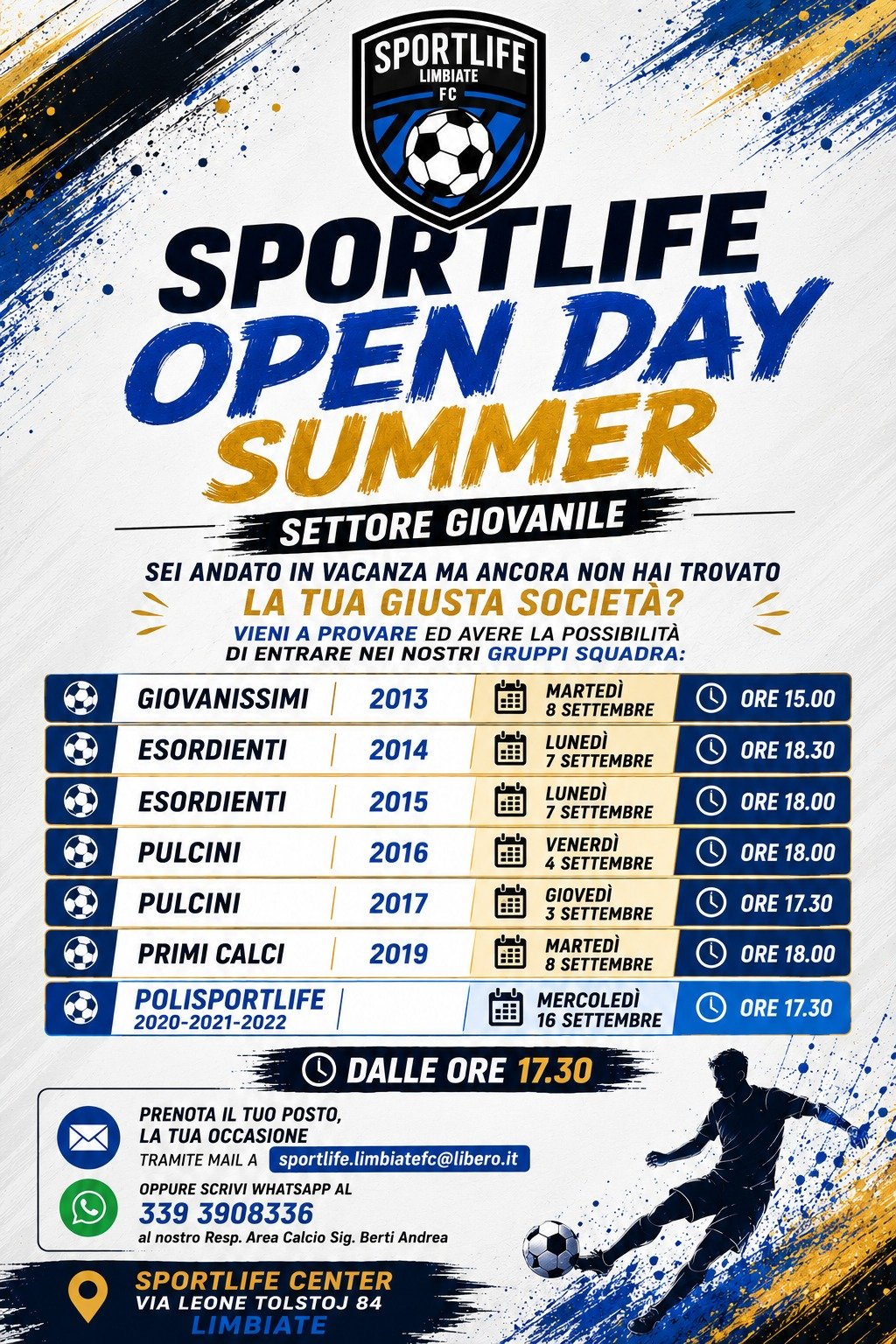 OPEN DAY SUMMER